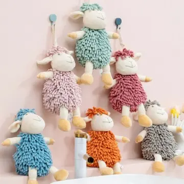 Manufacturer custom cute animal Chenille hand towels toys