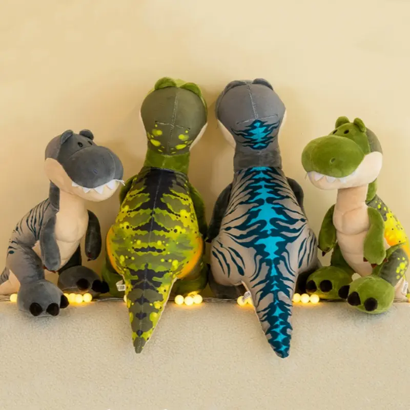 Soft dinosaur plush toys