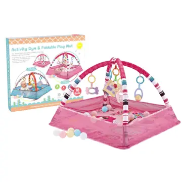 Baby activity gym ocean ball foldable playmat for baby crawling