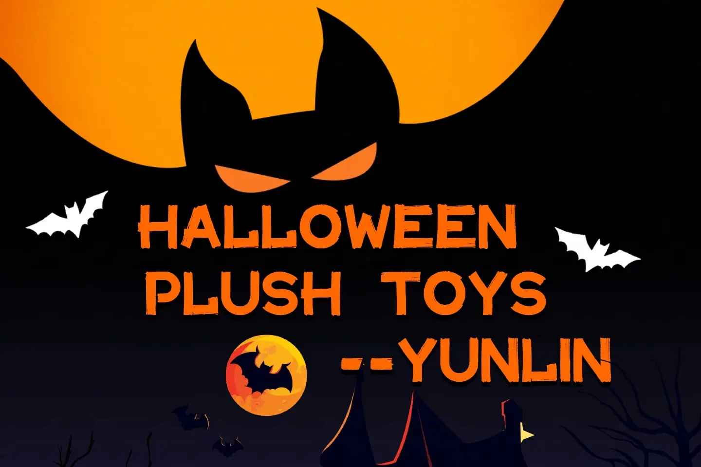 Manufacturer custom Halloween themed plush toys