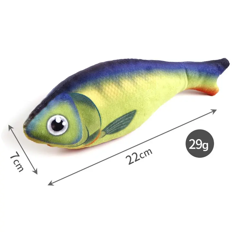  catnip fish toy