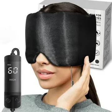 Graphene heating removeable washable eye mask for dry eyes & headache