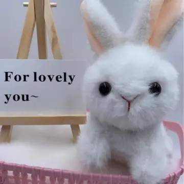 Rabbit plush toy pendant cute rabbit plush toy keychain toy backpack pendant