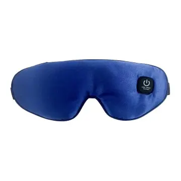 Wireless heating adjustable temperature removable silk eye mask