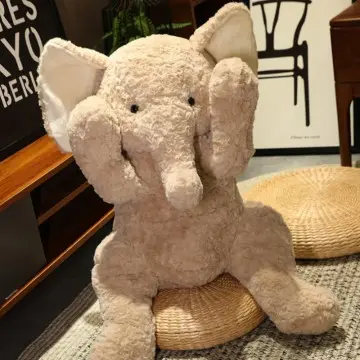 Elephant plush toy elephant throw pillow baby soothing toy cute gift