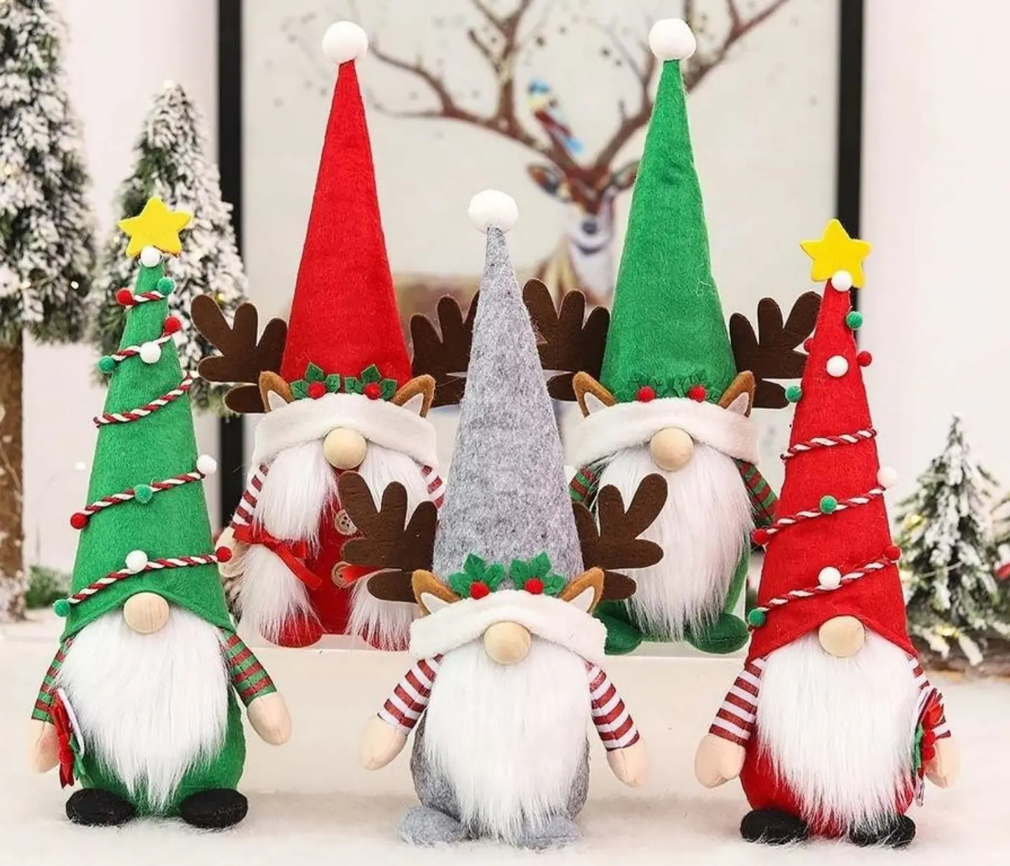 Plush Decor for Christmas