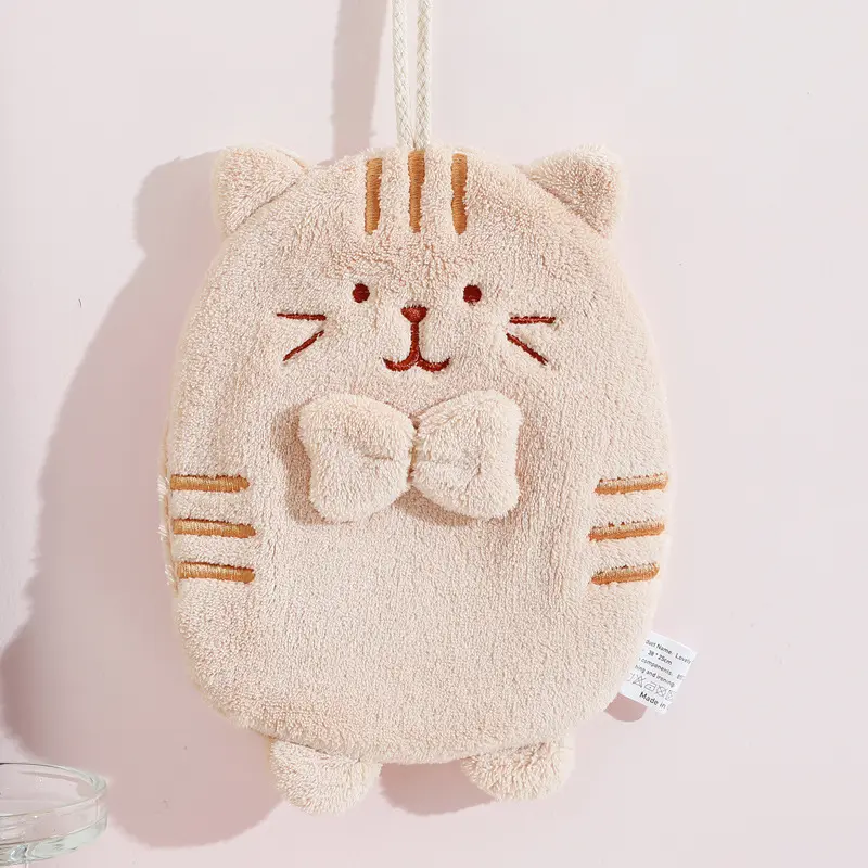 Cat hand towel (6)sgz