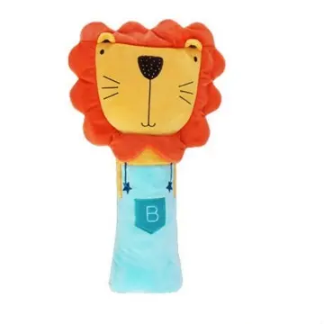 Custom cartoon animal baby seat belt pillows car decoration pillows