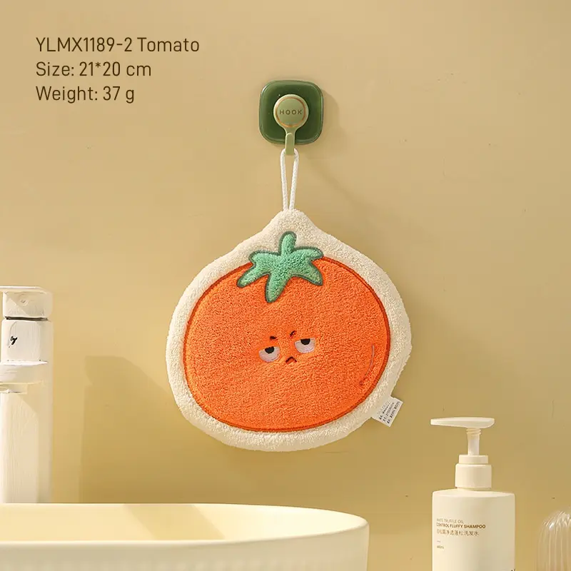 coral velvet towel