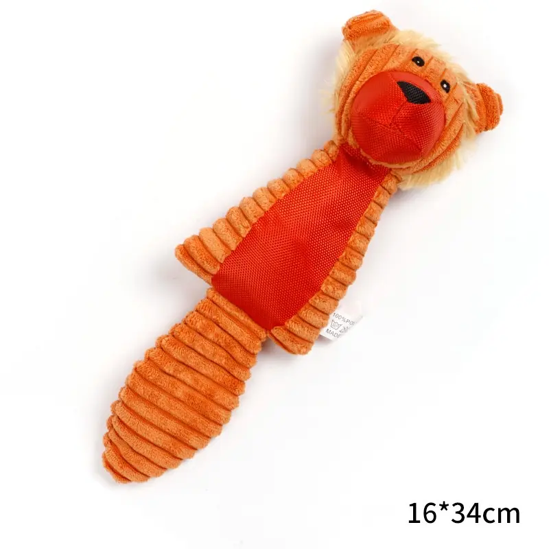Stuffed animal dog toy