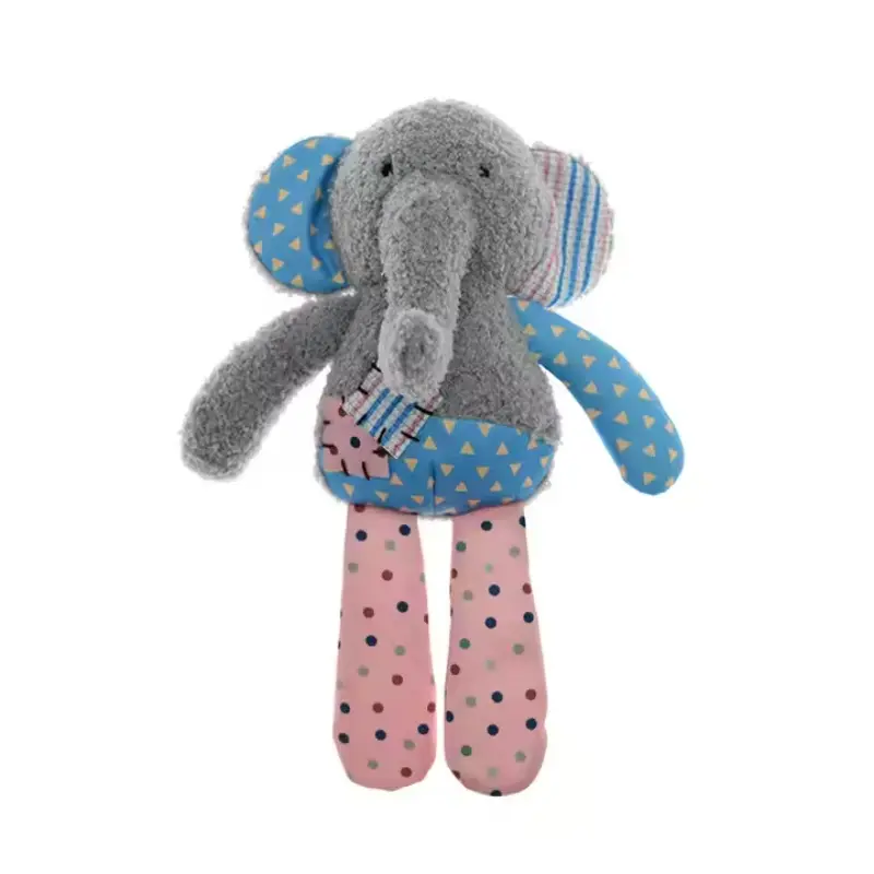 Colorful Plush Dog Toy