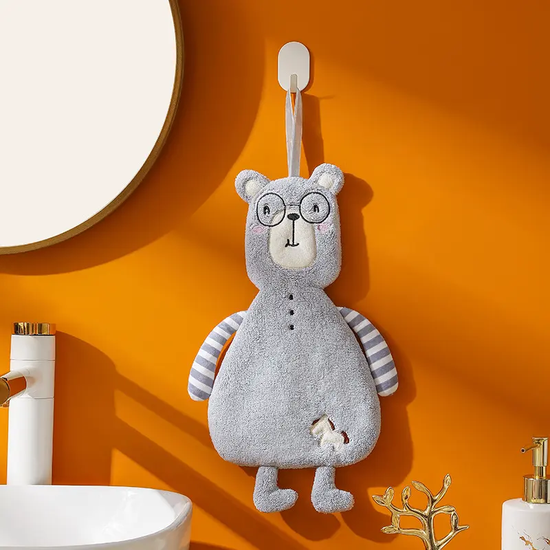 animal shape hand towel