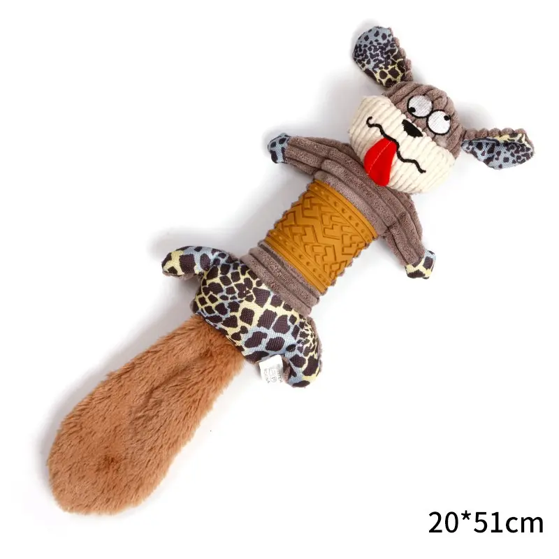  chewable pet plush toys 