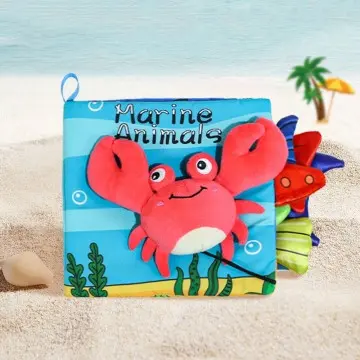 Baby cloth book anti-tear three-dimensional early education cloth book
