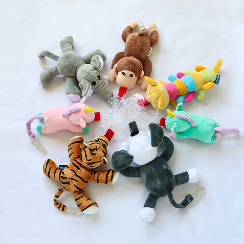 Baby toy Detachable stuffed animal toy Hanging sleeping pacifier toy