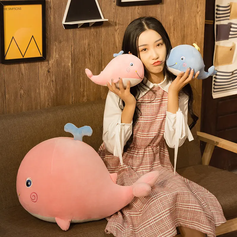 adorable plush whale