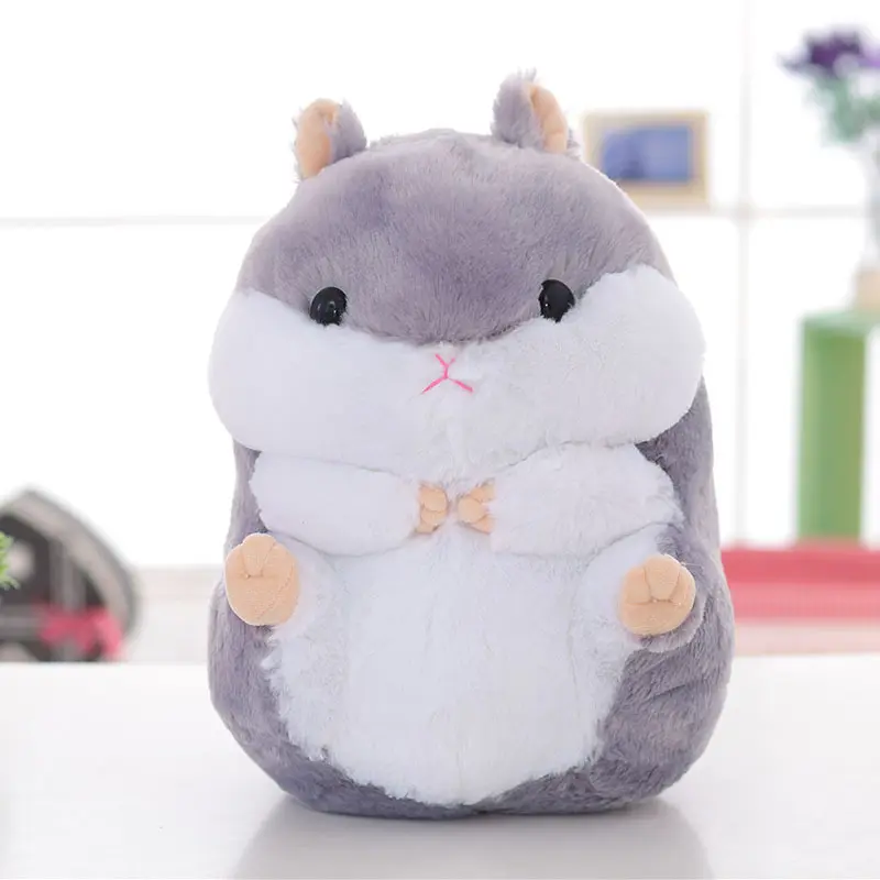 Adorable Hamster Plush Body Pillow Cute Hamster Plush Toy for Kids Children Xmas Birthday Gifts