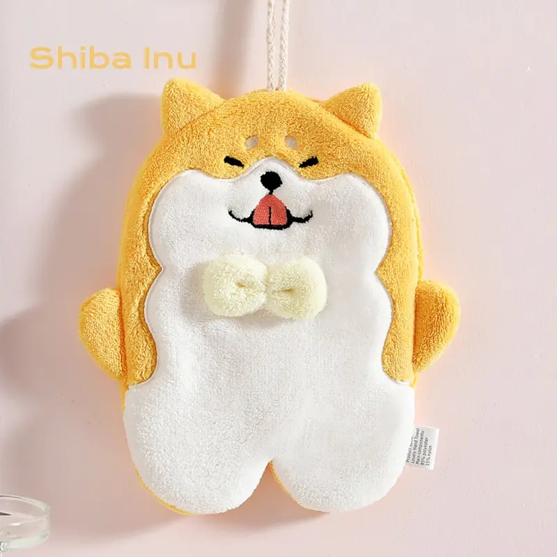 Shiba Inu hand towel 
