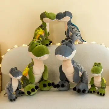 Dinosaur plush toys simulate cute Tyrannosaurus Rex children's toys