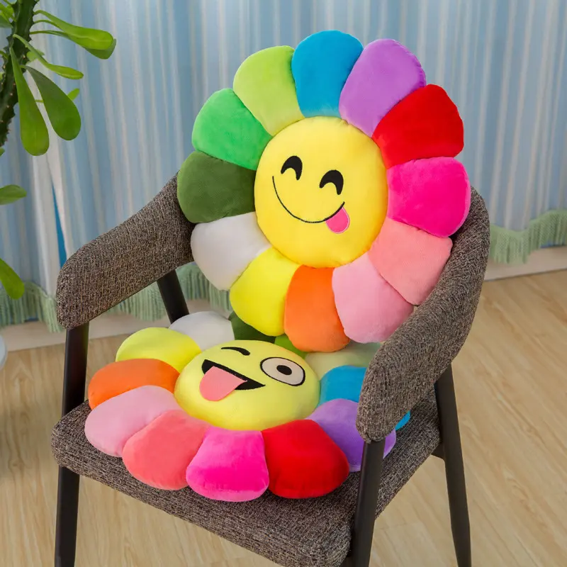 sunflower floor cushion