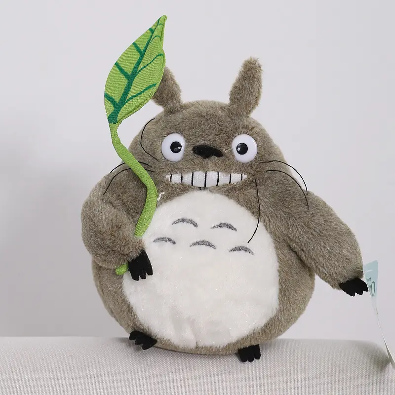 Lotus leaf Totoro doll animals stuffed plush toy birthday gifts pillow