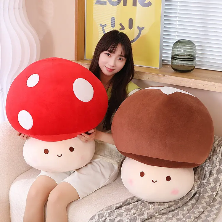 trendy mushroom pillows