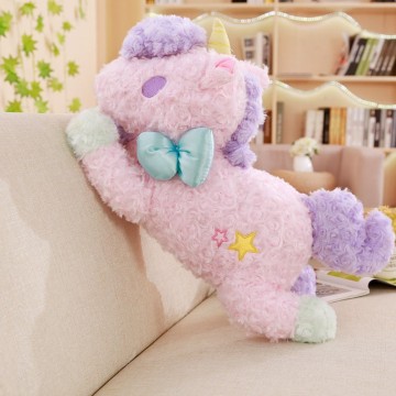 Soft Unicorn plush toys pony plush toys dolls throw pillows girl gifts