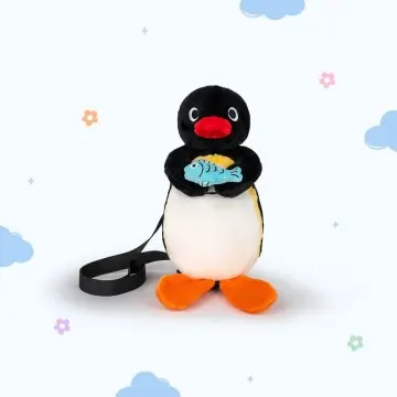 Cartoon penguin plush toy chest bag travel crossbody bag birthday gift