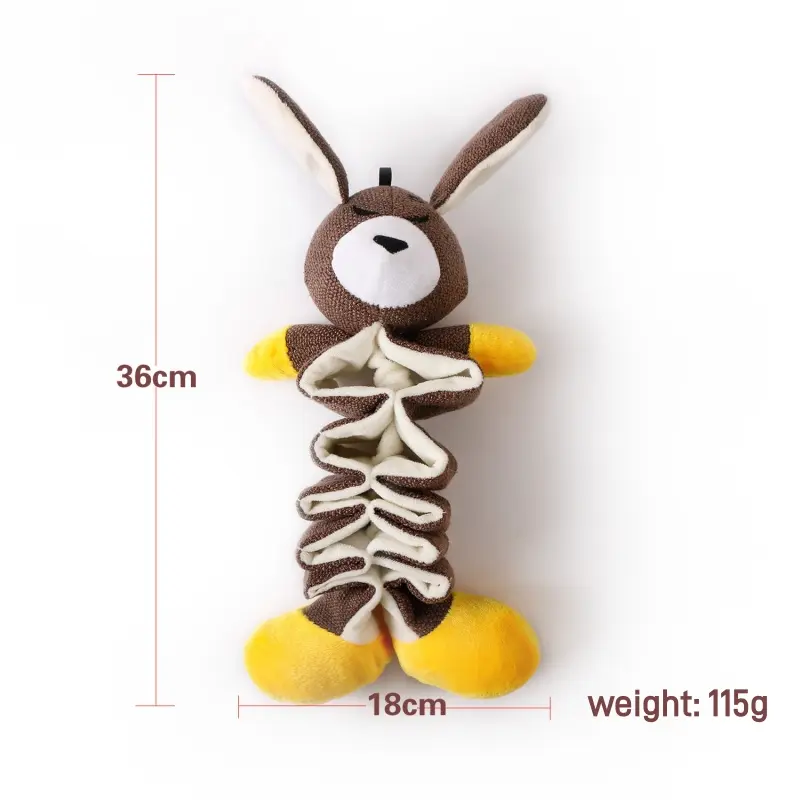 interactive plush toy for dogs