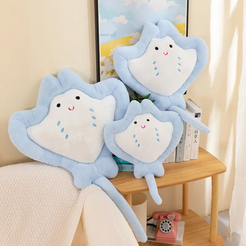 Manta ray plush toy