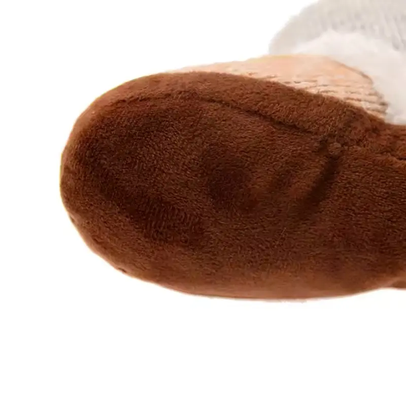 Squeaky plush dog toys