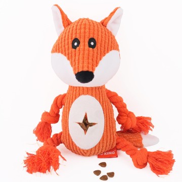 Wholesale dog snuffle toys leaky food pet squeaky animal plush toys