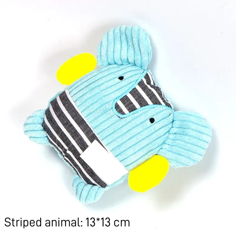 striped pet toys