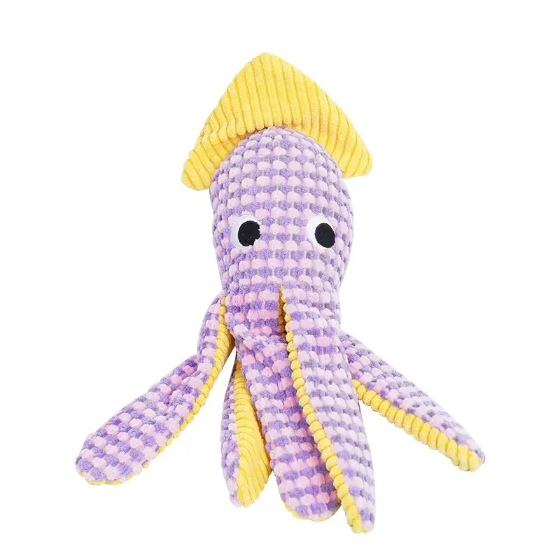 squeaky pet plush toys
