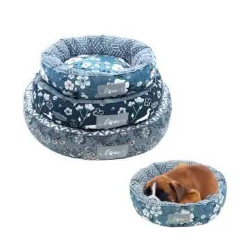 Manufacturer Custom Comfortable Soft Washable Luxury Round Cat Dog Bed