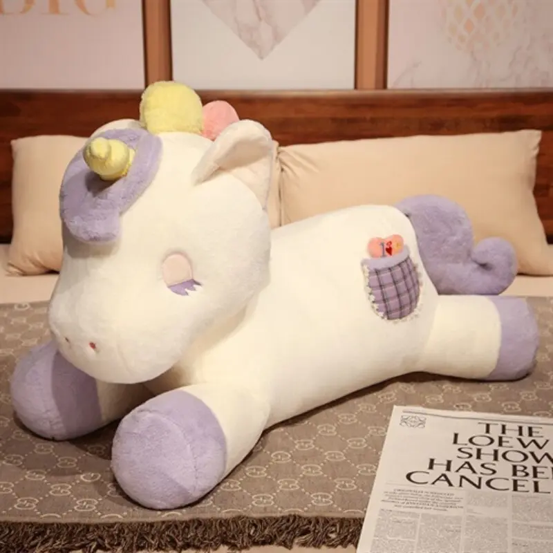 unicorn throw pillow