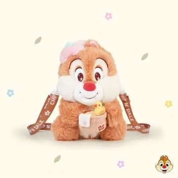 Cartoon character chipmunk plush crossbody bags cute plush bags gifts