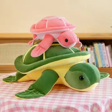 Cute turtle plush toys soft turtle stuffed animal plushie for kids