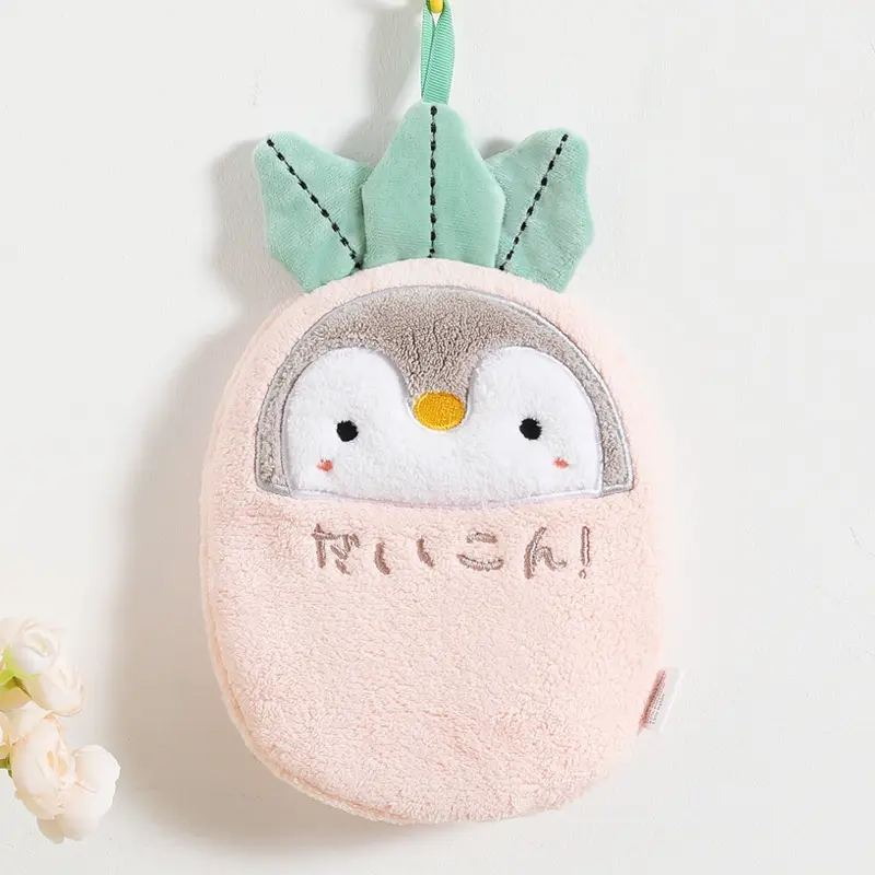 cute animal hand towels
