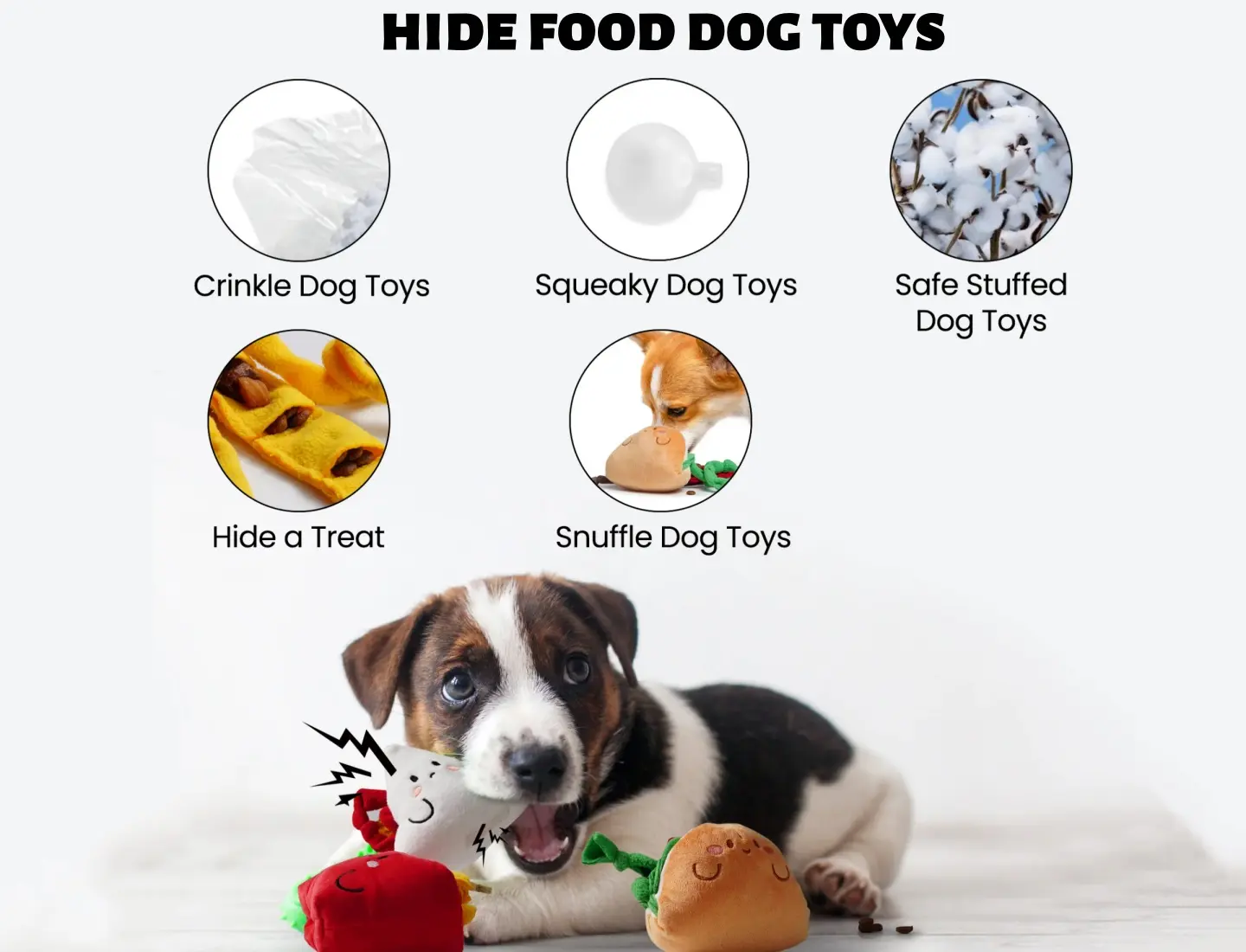 Hidden Food Dog Plush Chew Toys: The Ultimate Playtime Experience for Your Furry Friend