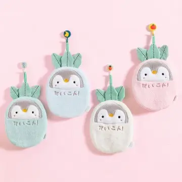Japanese cartoon penguin hand towel cute double thick absorbent towels