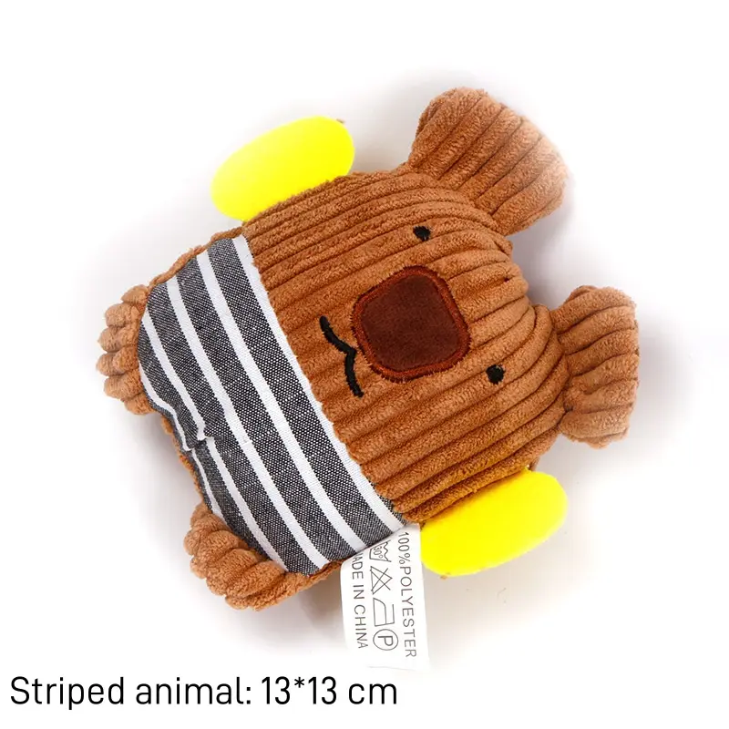 striped pet toys