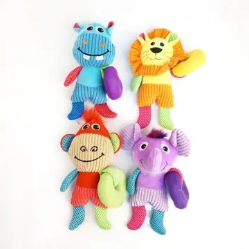 Dog vocal pet toys chewable durable pet plush toys puppy teething toy