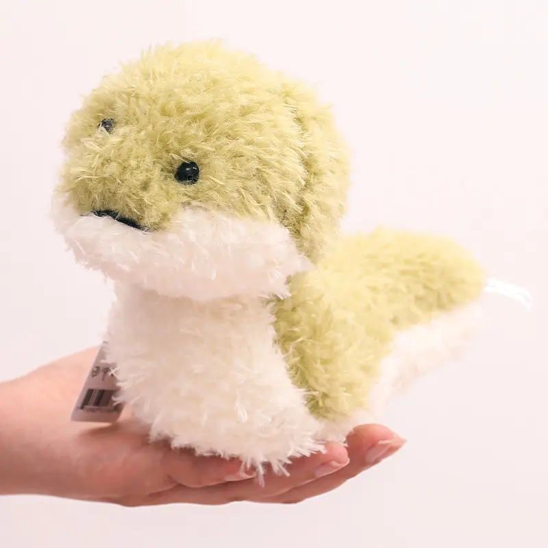 Green snake plush toy