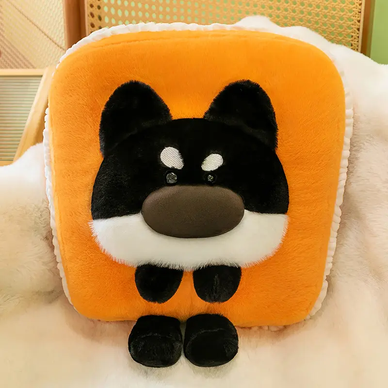 Dog throw pillow 