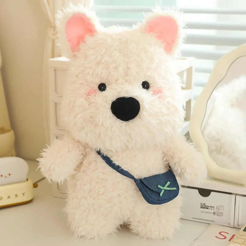 Dog animal plush toy soft puppy plush toy girl sleeping plush toys