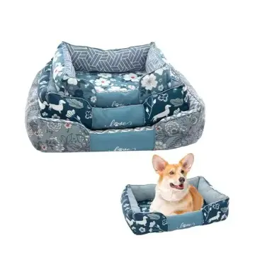 Manufacturer Custom Luxury Comfortable Rectangle Bed Pet Cat Dog Bed