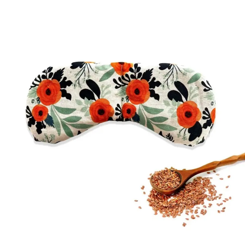 Eye Mask Filled with Flaxseed