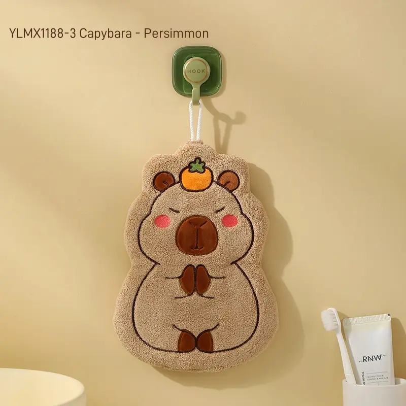 cute animal hand towel 