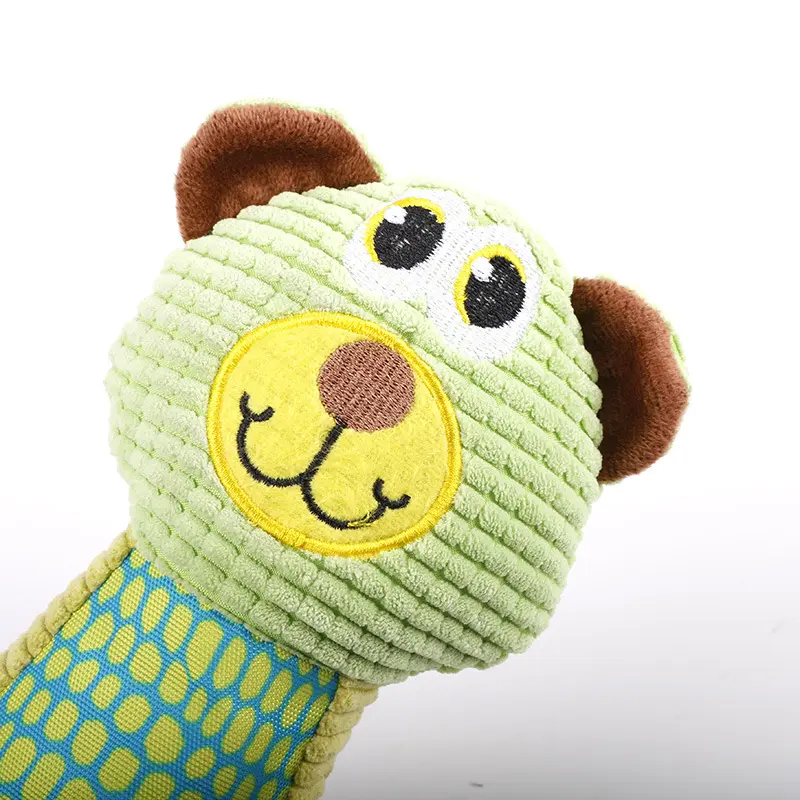 chewable plush toy for pet